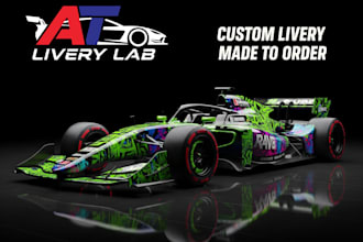 create or replicate real skins or liveries for racing games
