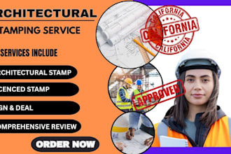 do california licensed, structural engineer, ca stamp structural calculation