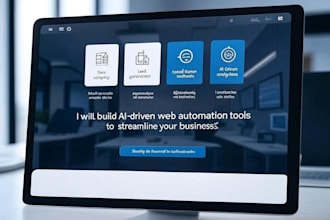 build ai driven automation tools to streamline your business