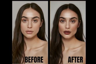 retouch and edit your face to look natural and flawless