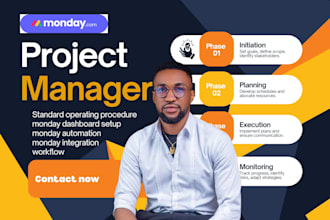 setup, customize and automate your monday crm for project management