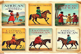 do african american children book illustration, cover book design
