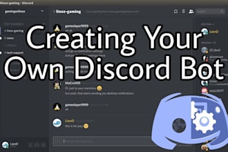 build your custom discord bot and do server setup