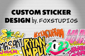 create a sticker packs custom design