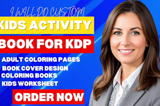 do kids activity book kdp coloring book adult coloring pages book cover design
