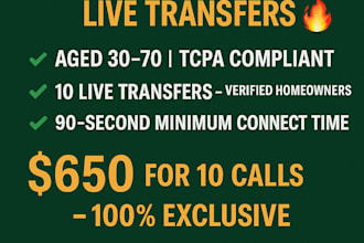 transfer live mortgage protection insurance leads