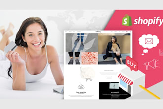 launch your dropshipping shopify store for clothing beauty accessories fashion