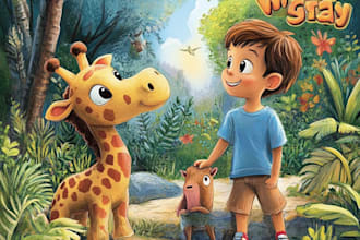 illustrate children story book illustration, children story book illustration