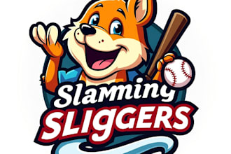 design high quality baseball esport mascot logo with my fastest delivery
