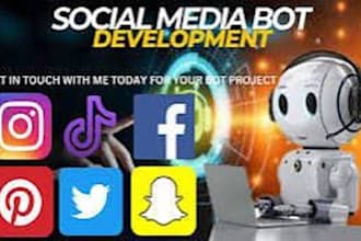 create automated tiktok bot snapchat bot reddit bot mass dm bot social media bot