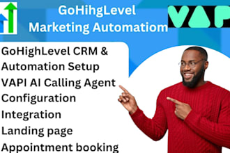 expert gohighlevel automation, IVR, vapi ai calling agent, chatbot setup