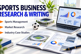 do sports management assigned, market research, industry analysis case studies