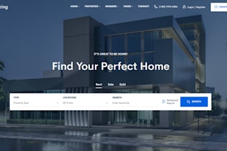 build squarespace property listing website real estate website crocoblock