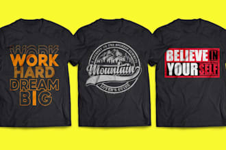 do trendy minimalist typography t shirt for business, events, or personal use
