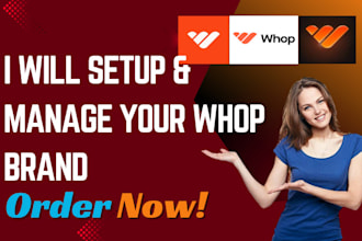 setup your whop store content, courses, product professionally