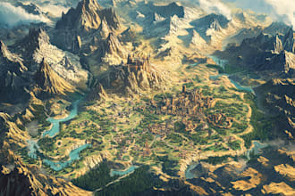 make a fantasy map for your book