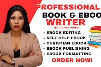 be your nonfiction ebook ghostwriter, ghost book writer book formatting