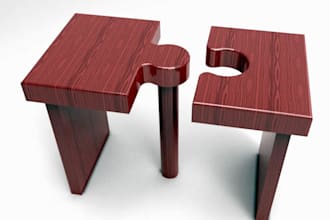 do furniture design with wood working 2d autocad