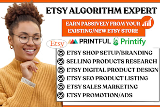setup etsy shop, etsy digital product, etsy SEO listing, etsy shop, etsy pod
