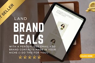 get brand deals for you as a content creator