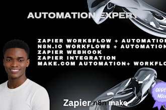 setup zapier make com integromat n8n automation webhooks open ai integration