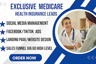 generate medicare leads health life insurance leads medicaid health care leads