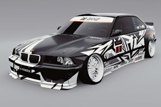 custom 3d car design, drift racing assetto corsa mods,livery car widebody kits,