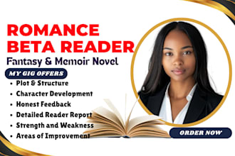 be fantasy beta reader, romance novel beta reading, ya novel, fiction critique
