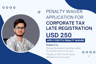 assist with uae corporate tax penalty waivers