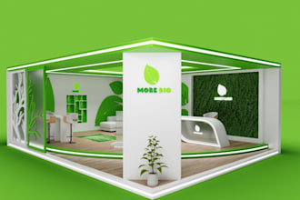 remodel exhibition cosmetic booth, product display kiosk, trade show, expo stall