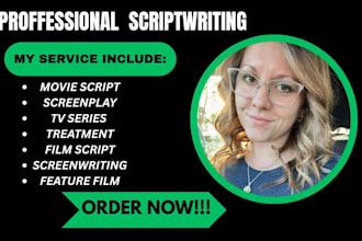 adapt your novel to screenplay movie script screenwriting tv series feature film