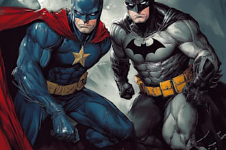 do you a dc or marvel style comic book superhero