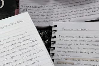 do hand writing assignment job work pdf conversion