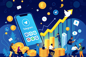 telegram crypto twitter x marketing, crypto twltter promotion for real growth