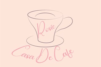 design a dreamy and aesthetic logo for your brand