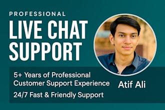 provide professional live chat support for your website or online store