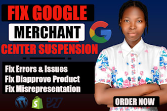 fix gmc misrepresentation, shopping ads errors and policy violations