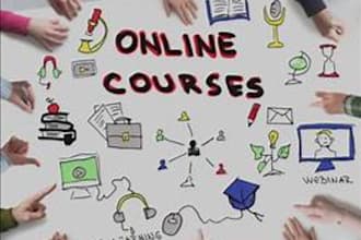 develop online course course content elearning course creation course curriculum