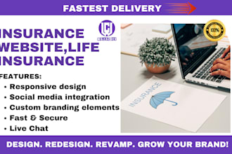 build premium insurance website auto insurance finance life insurance
