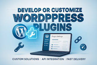 develop or customize a wordpress plugins