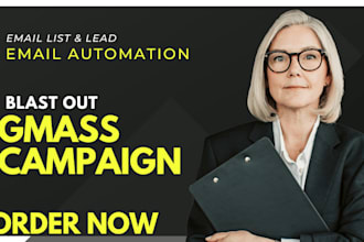 blast out email campaign, gmass campaign email lemlist