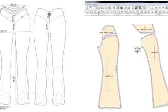 create professional clothing patterns ready for production