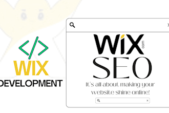 do wix website development wix design and wix seo