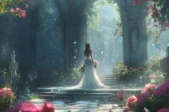 do fantasy art 2d game concept art, background and environment