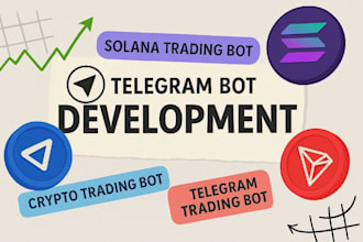 build telegram trading bot, telegram crypto bot, volume bot, copy trading bot