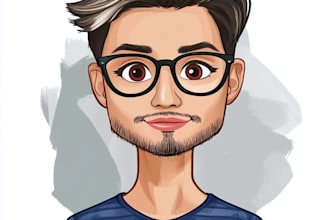 draw cartoon avatar, cartoon character, caricature, logo