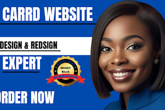 redesign carrd website, design carrd website, carrd landing page, card co payhi