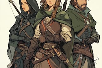 create your dnd character art