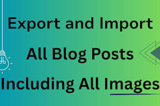 import your wordpress blog posts including all images