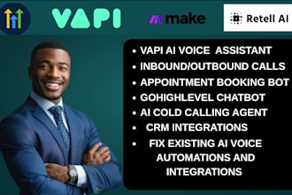 build intelligent , vapi ai, retell ai, n8n, gohighlevel workflow